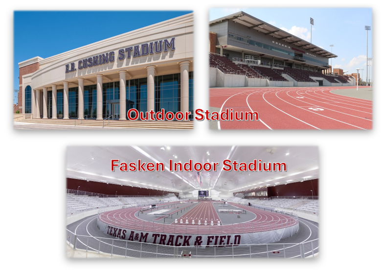 tamu track & field stadiums